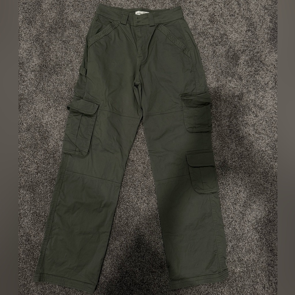 Abercrombie & Fitch Olive Cargo Pants